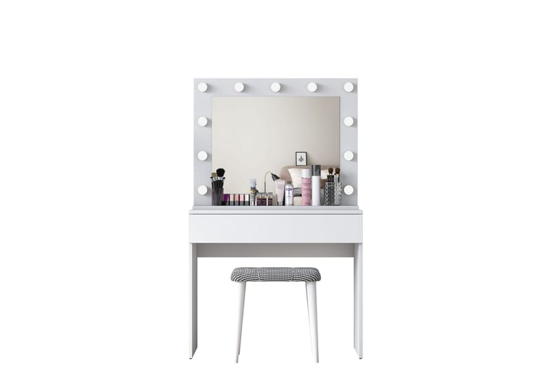Rambiri Sminkebord 90 cm - Glas - Møbler - Borde - Sminkebord & konsolbord