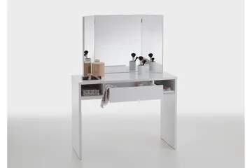 Ridell Sminkebord 100 cm - Hvid - Møbler - Borde - Sminkebord & konsolbord