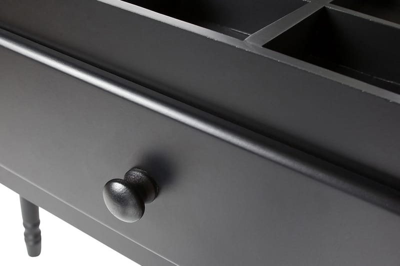 Skarvon Sminkebord - Sort - Møbler - Borde - Sminkebord & konsolbord - Makeup bord med spejl