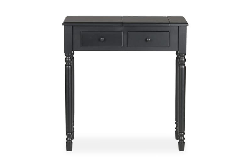 Skarvon Sminkebord - Sort - Møbler - Borde - Sminkebord & konsolbord - Makeup bord med spejl