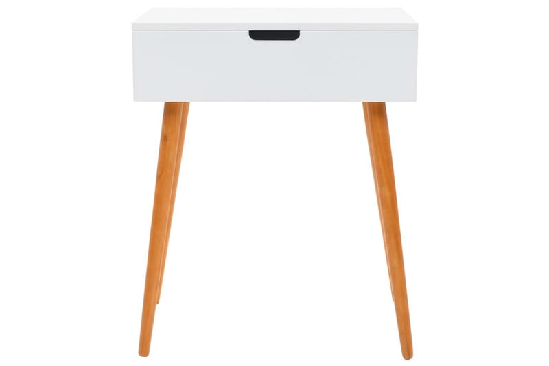 Sminkebord Med Spejl Mdf 60 X 40 X 75 Cm - Hvid - Møbler - Borde - Sminkebord & konsolbord