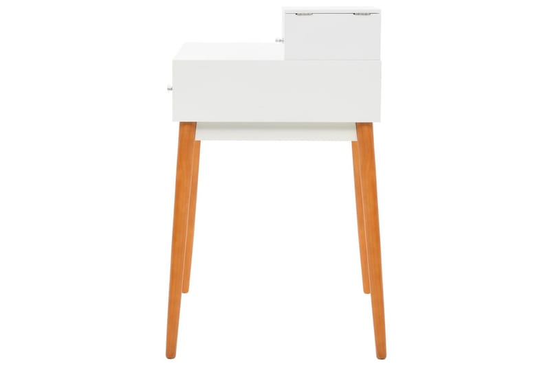 Sminkebord Med Spejl Mdf 60 X 50 X 86 Cm - Hvid - Møbler - Borde - Sminkebord & konsolbord