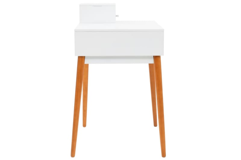 Sminkebord Med Spejl Mdf 60 X 50 X 86 Cm - Hvid - Møbler - Borde - Sminkebord & konsolbord