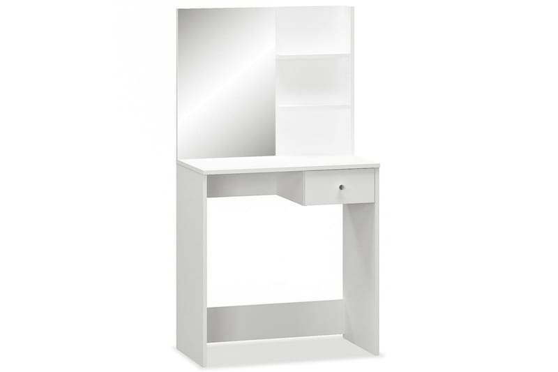 Sminkebord Spånplade 75 X 40 X 141 Cm Hvid - Hvid - Møbler - Borde - Sminkebord & konsolbord