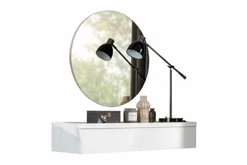 Staffin Sminkbord 100x38 cm - Hvid - Møbler - Borde - Sminkebord & konsolbord