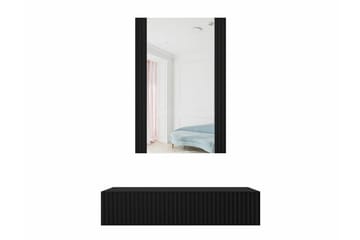 Strontian Sminkbord 80x42 cm Scandinavian Choice Black - Møbler - Borde - Sminkebord & konsolbord
