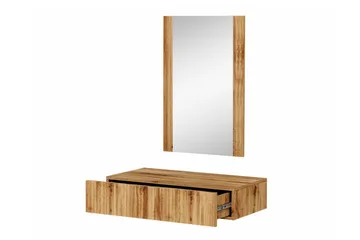 Strontian Sminkbord 80x42 cm Scandinavian Choice Brown - Møbler - Borde - Sminkebord & konsolbord