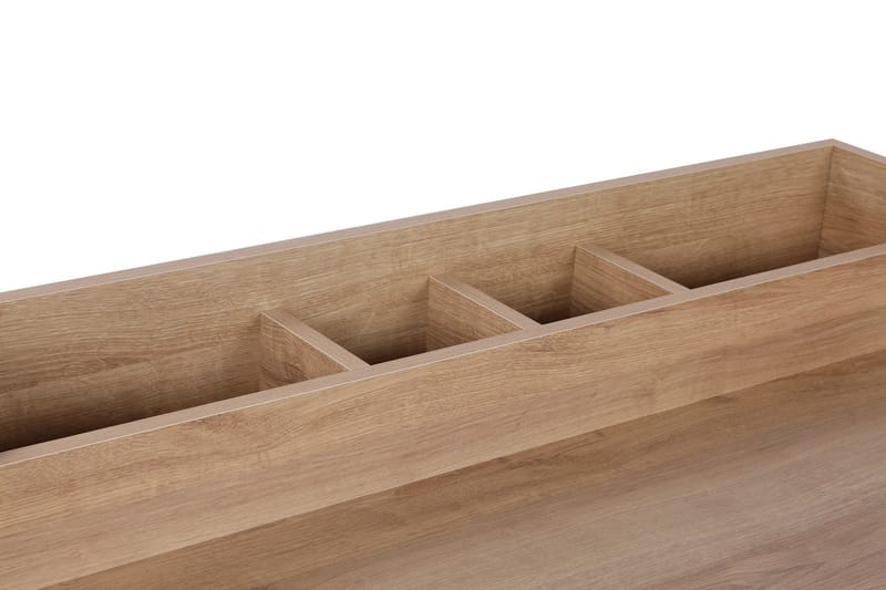 Terasevler Makeup bord 100 cm - Valnød / sort - Møbler - Borde - Sminkebord & konsolbord