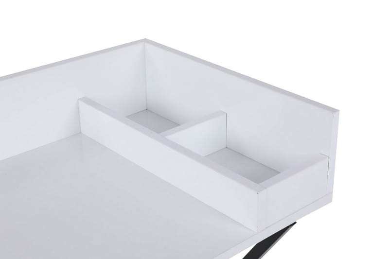 Timiza Makeup bord 100 cm - Hvid/Sort - Møbler - Borde - Sminkebord & konsolbord