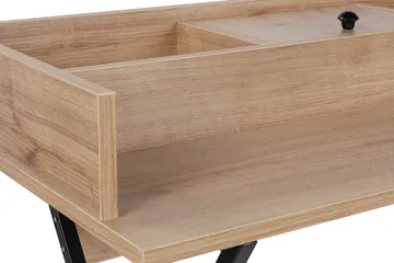 Weesolo Makeup bord  100 cm - Valnød / sort - Møbler - Borde - Sminkebord & konsolbord