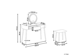 Sminkebord Surin - Møbler - Borde - Sminkebord & konsolbord