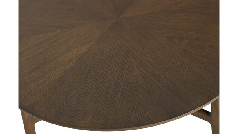 Sofabord Älvros 65 cm - Brunlakeret eg - Møbler - Borde - Sofabord