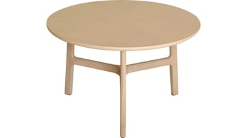 Sofabord Älvros 65 cm - Brunlakeret og hvidpigmenteret eg - Møbler - Borde - Sofabord