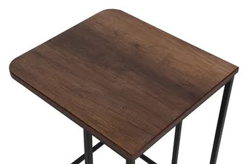 Nagako Sett med Bord Brun/Sort - Hanah Home - Møbler - Borde - Sofabord