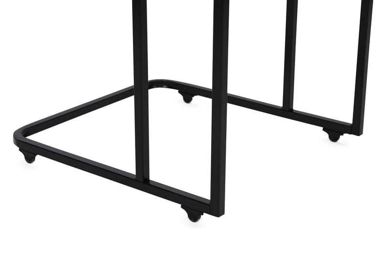 Nagako Sett med Bord Hvit/Sort - Hanah Home - Møbler - Borde - Sofabord
