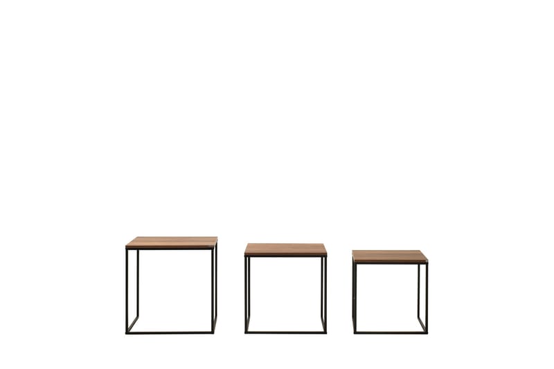 Ajmit Sætborde Brun - Hanah Home - Møbler - Borde - Sofabord