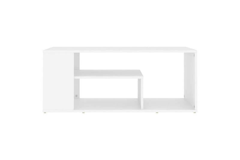 sofabord 100x50x40 cm spånplade hvid - Hvid - Møbler - Borde - Sofabord
