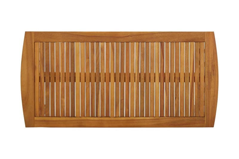 sofabord 102x50x43 cm massivt akacietræ - Brun - Sofabord