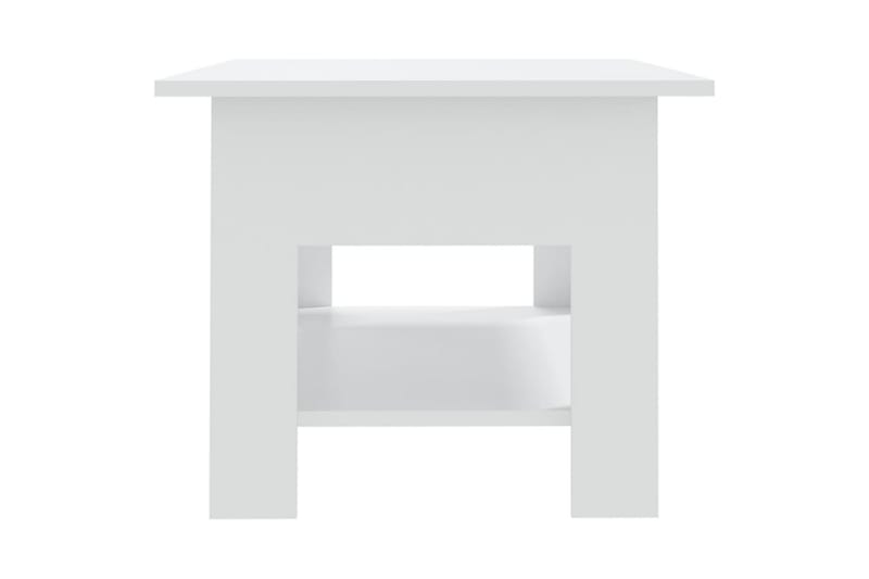 sofabord 102x55x42 cm spånplade hvid - Hvid - Møbler - Borde - Sofabord
