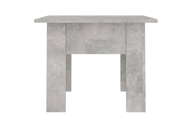 sofabord 55x55x42 cm spånplade betongrå - Grå - Møbler - Borde - Sofabord