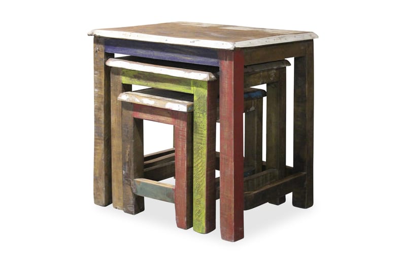 Adaja aflastningsbord 48 cm, akacie Brun