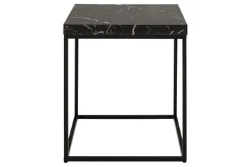 Adisan Sofabord 40x40 cm - Sort - Møbler - Borde - Sofabord