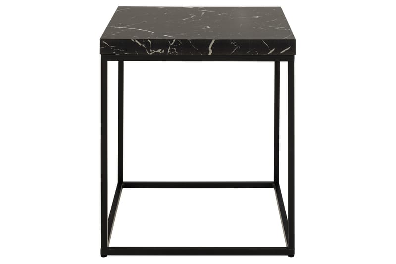 Adisan Sofabord 40x40 cm - Sort - Møbler - Borde - Sofabord