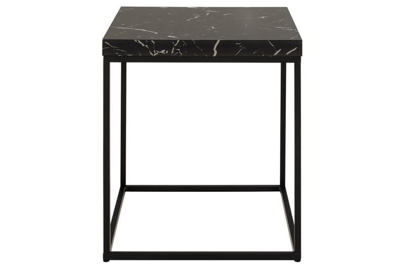 Adisan Sofabord 40x40 cm - Sort - Møbler - Borde - Sofabord