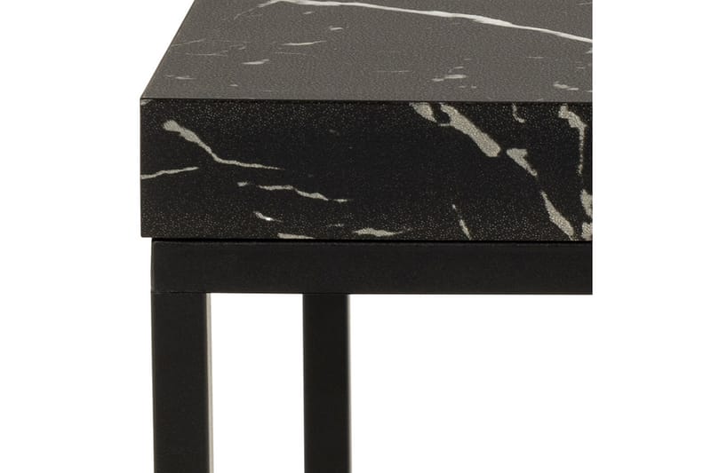 Adisan Sofabord 40x40 cm - Sort - Møbler - Borde - Sofabord