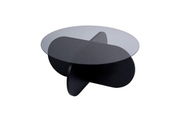Sofabord Aeris 75 cm med Glasplade