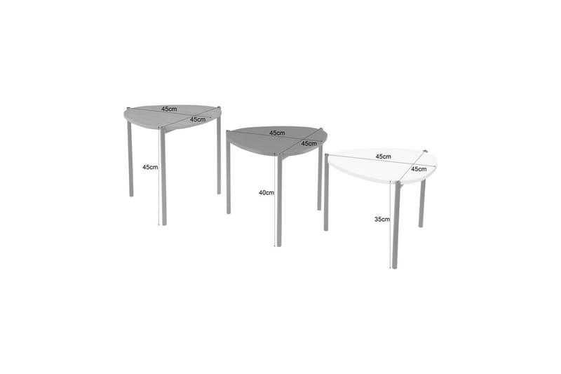 Sofabord Alek Set - Møbler - Borde - Sofabord