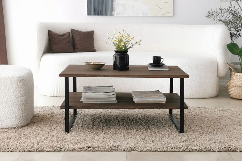 Alexelle Sofabord 85x60x85 cm - Brun - Møbler - Borde - Sofabord