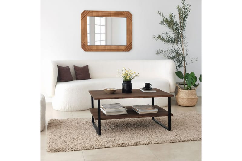 Alexelle Sofabord 85x60x85 cm - Brun - Møbler - Borde - Sofabord