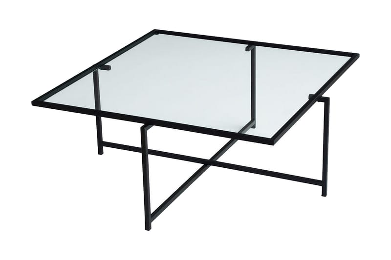 Alskaliden Sofabord 85x35x85 cm - Sort - Møbler - Borde - Sofabord