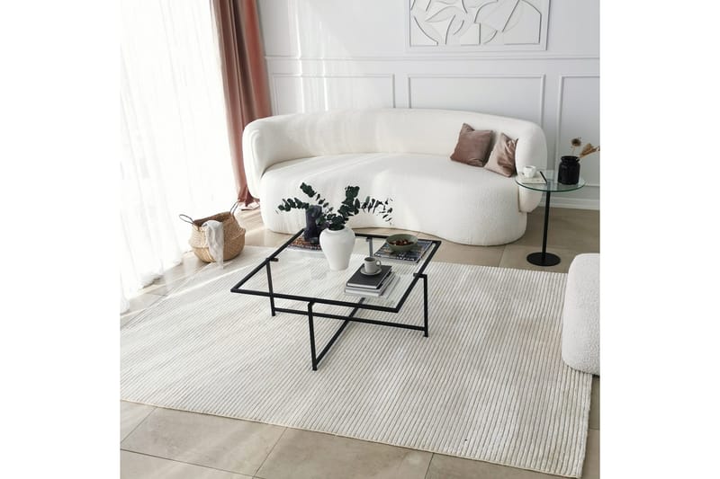 Alskaliden Sofabord 85x35x85 cm - Sort - Møbler - Borde - Sofabord