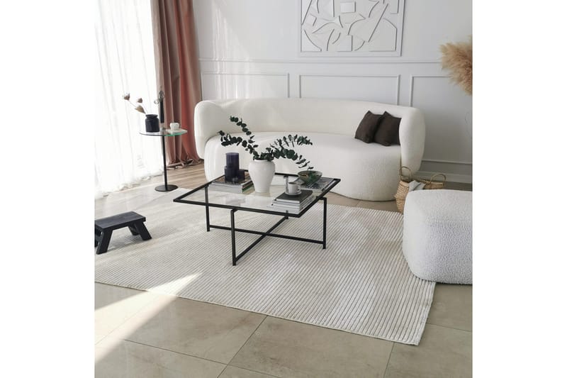 Alskaliden Sofabord 85x35x85 cm - Sort - Møbler - Borde - Sofabord