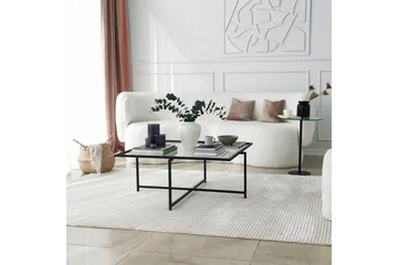 Alskaliden Sofabord 85x35x85 cm - Sort - Møbler - Borde - Sofabord