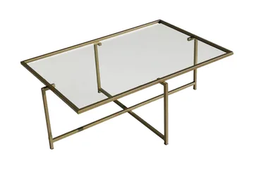 Alskaliden Sofabord 94x35x94 cm - Guld - Møbler - Borde - Sofabord