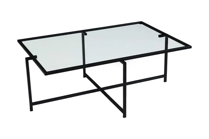 Alskaliden Sofabord 94x35x94 cm, Sort