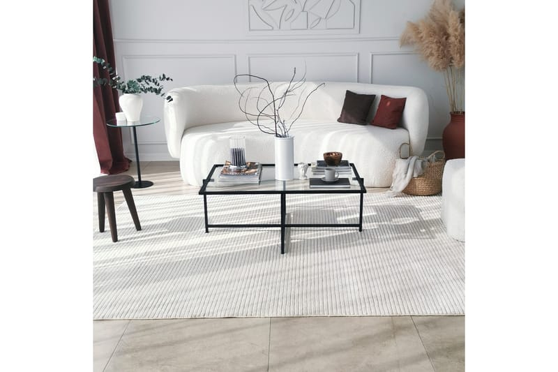 Alskaliden Sofabord 94x35x94 cm - Sort - Møbler - Borde - Sofabord