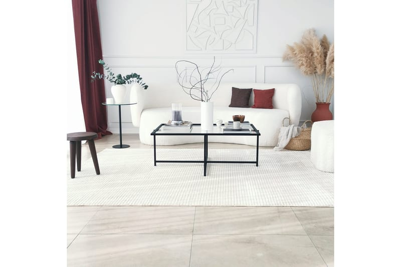 Alskaliden Sofabord 94x35x94 cm - Sort - Møbler - Borde - Sofabord