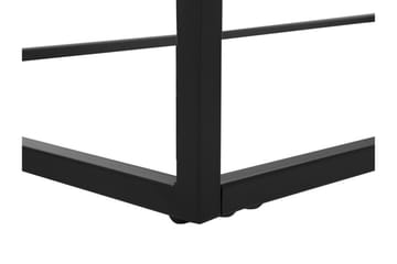 Altos Rektangulært Sofabord 64 cm i Træ og Metal med Betoneffekt - Grå - Møbler - Borde - Sofabord