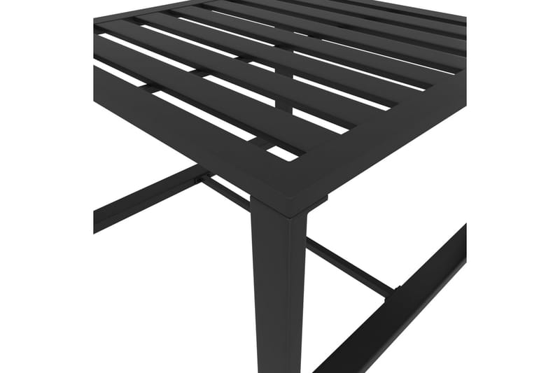 Sofabord Aluminium Antracitgrå - Grå - Sofabord