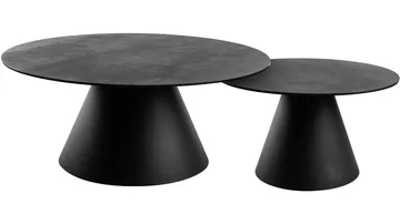 Sofabord Alvros 59 cm - Brunsort - Møbler - Borde - Sofabord