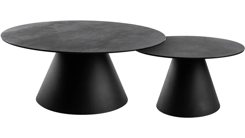 Sofabord Alvros 59 cm - Brunsort - Møbler - Borde - Sofabord