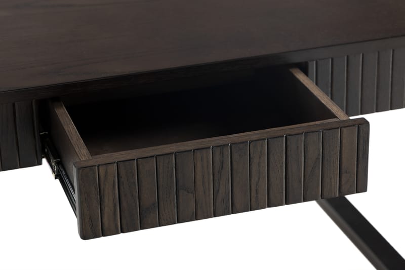 Anchirage Sofabord 60 cm - Mørkebrun/Matsort - Sofabord