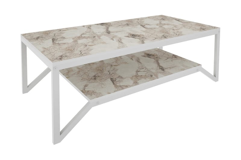 Andifli Sofabord 60x45,8x120 cm - Hvid - Møbler - Borde - Sofabord