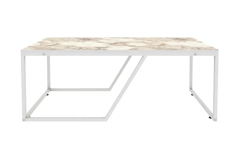 Andifli Sofabord 60x48x120 cm, Hvid