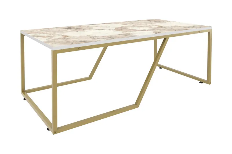 Andifli Sofabord 60x48x120 cm - Hvid - Møbler - Borde - Sofabord