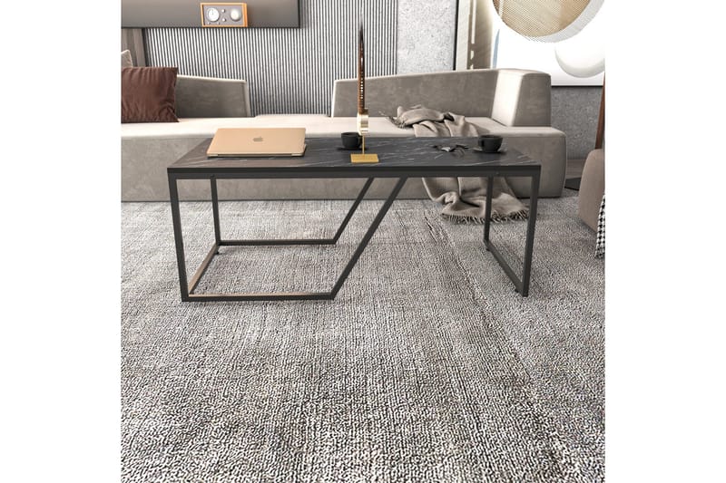 Andifli Sofabord 60x48x120 cm - Sort - Møbler - Borde - Sofabord